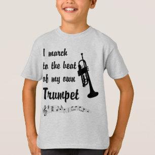 T-shirt Mars au battement : Trompette