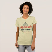 T-shirt Mars des femmes--"Soeur" faite sur commande mars (Devant entier)