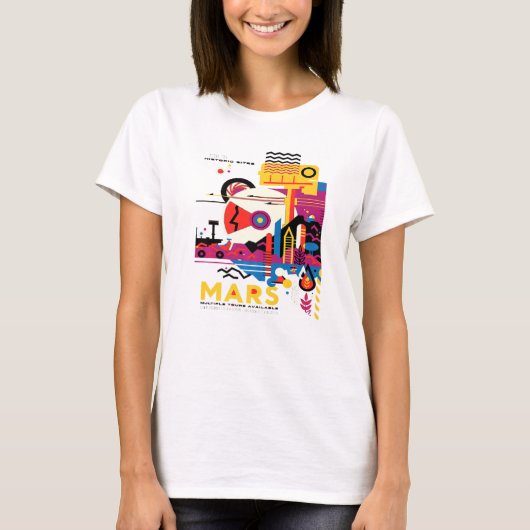 T-shirt Mars Exploration (Devant)