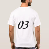 T-SHIRT MARS HOROSCOPE (Dos)