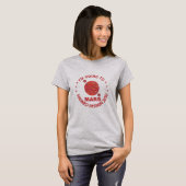 T-shirt Mars La planète rouge Geek spatial Système solaire (Devant entier)