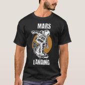 T-shirt Mars Landing and Research Mission 2021 pour l'espa (Devant)