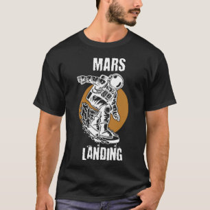 T-shirt Mars Landing and Research Mission 2021 pour l'espa