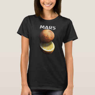 T-shirt Mars Pour Astronome Red Planet 1