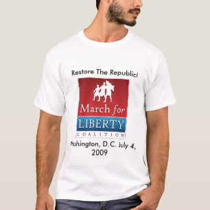 T-shirt Mars pour la liberté