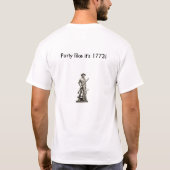 T-shirt Mars pour la liberté (Dos)