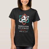 T-shirt Mars pour la Science : San Diego - la pièce en t (Devant)
