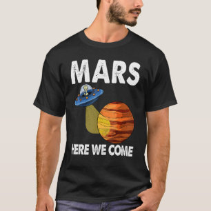 T-shirt Mars Tee Jeunes Tee - shirts de l'espace Red Mars