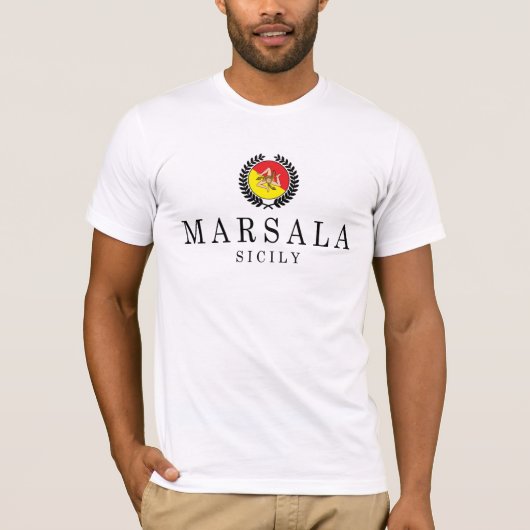 T-shirt Marsala Sicile (Devant)