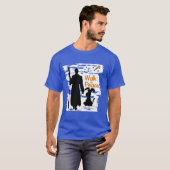 T-shirt Marsch für den frieden vintage (Devant entier)