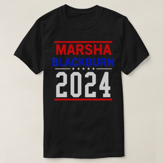 T-shirt Marsha Blackburn 2024 For President (Design devant)