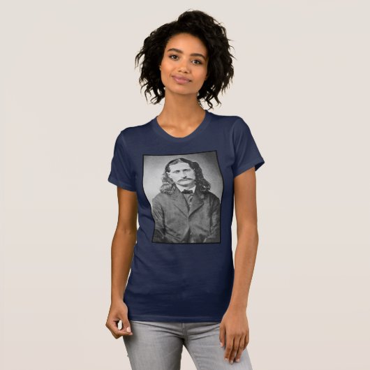 T-shirt Marshal Wild Bill Hickok Old West Gunfighter (Devant entier)