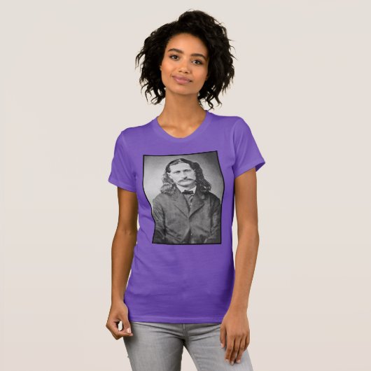 T-shirt Marshal Wild Bill Hickok Old West Gunfighter (Devant entier)