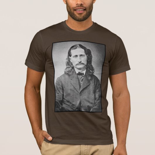 T-shirt Marshal Wild Bill Hickok Old West Gunfighter (Devant)