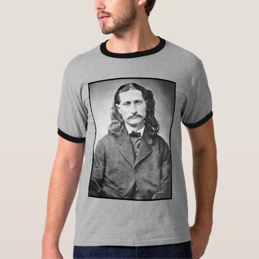 T-shirt Marshal Wild Bill Hickok Old West Gunfighter (Devant)