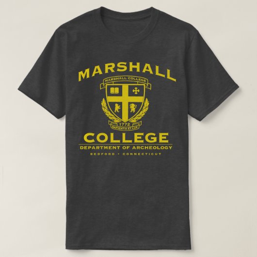 T-shirt Marshall College (Design devant)