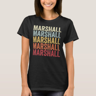 T-shirt Marshall Pennsylvanie Marshall PA Retro Vintage Te