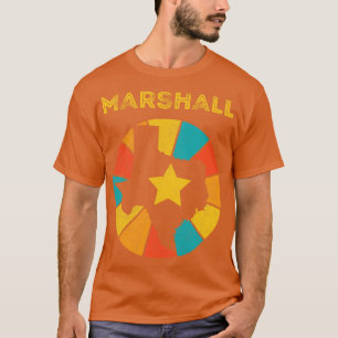 T-shirt Marshall Texas Vintage Souvenir déshabillé 1