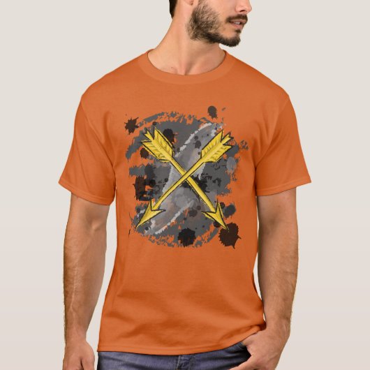 T-shirt marshallate de tir à l'arc (Devant)