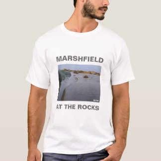 T-SHIRT MARSHFIELD AUX ROCHES, BLANCHES