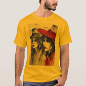 T-shirt "Marshland Discourse : Stephen Gammell Inspiré Wa (Devant)