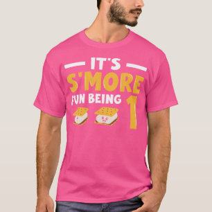 T-shirt Marshmallow Anniversaire S'Plus Amusant Être 1 - M