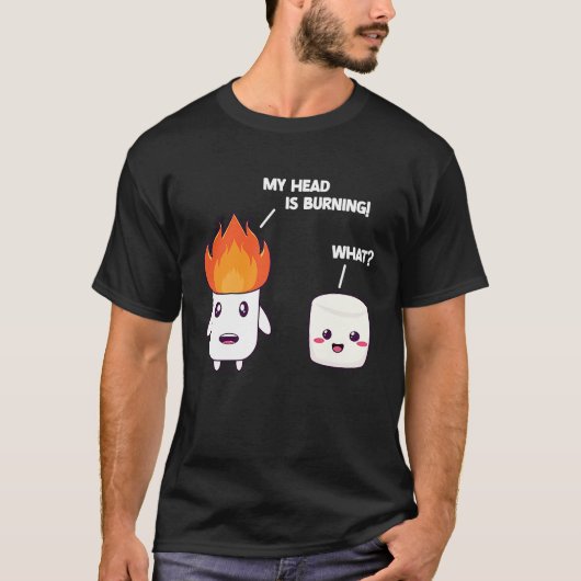 T-shirt Marshmallow Roaster Smore Camping Smore Station Ca (Devant)