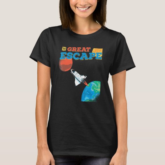 T-shirt Marslandung Mars Rover Robot Space Vehicle Great E (Devant)