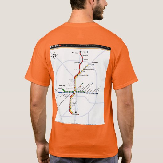 T-shirt MARTA Circa l'aperçu de système 2020 rapide (Dos)