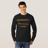 T-shirt Marteau Ce N'Est Pas Un Fabriquant (Devant entier)