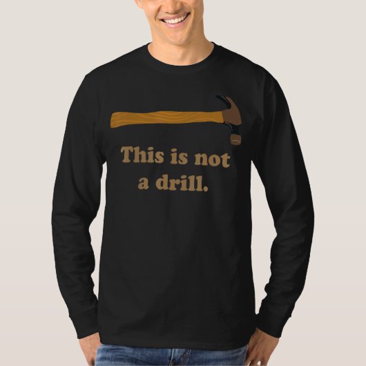 T-shirt Marteau Ce N'Est Pas Un Fabriquant (Devant)