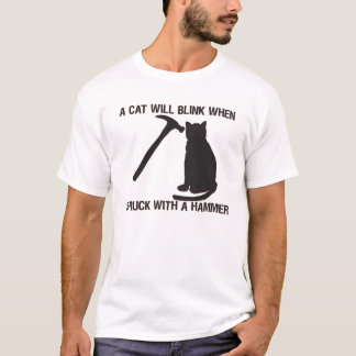 T-shirt Marteau de chat