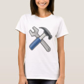 T-shirt Marteau et clé (Devant)
