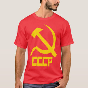 T-shirt Marteau et faucille de CCCP