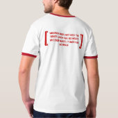 T-shirt Marteau et faucille d'Union Soviétique - (Dos)