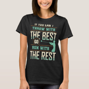 T-shirt Marteau Jetant Lancer Terrain de piste de traîneau