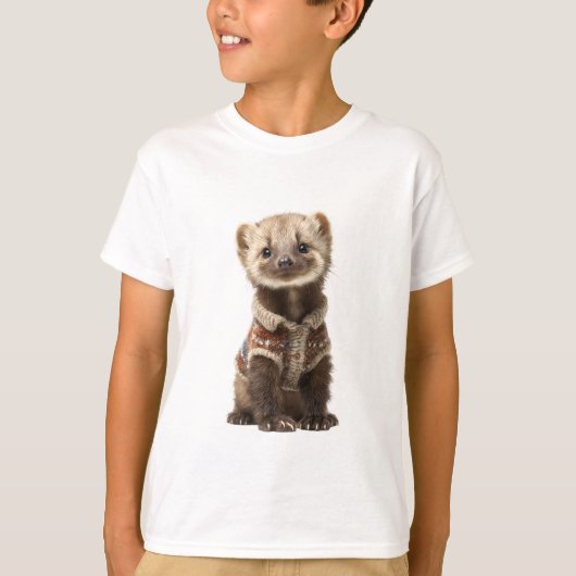 T-shirt Marten Enfants Pull Tricoté (Devant)