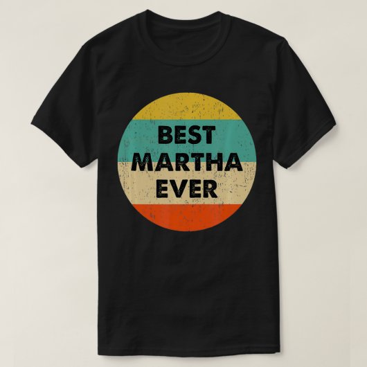T-shirt Martha Name (Design devant)