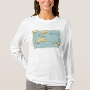 T-shirt Martha's Vineyard et îles de Nantucket