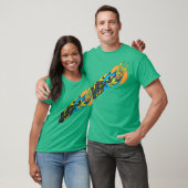 T-shirt Martian Manhunter prend l'avion (Unisexe)