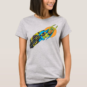 T-shirt Martian Manhunter prend l'avion