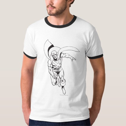 T-shirt Martian Manhunter Soit 5 (Devant)