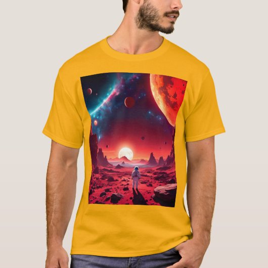 T-SHIRT MARTIAN SETTLERS (Devant)