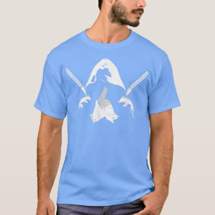 T-shirt Martie du guerrier de Ninja bushido samurai