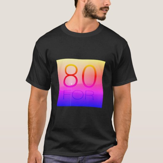 T-shirt martien de l'été 80FOR (Devant)