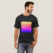 T-shirt martien de l'été 80FOR (Devant entier)
