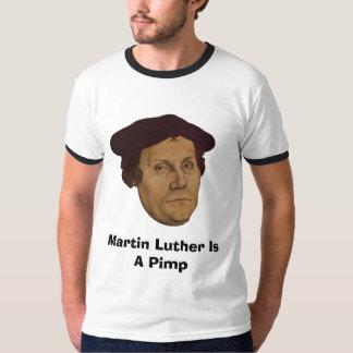 T-shirt Martin Luther est un souteneur