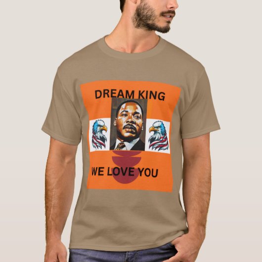 T-SHIRT MARTIN LUTHER KING 👑  (Devant)