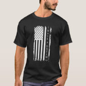 T-shirt Martin Luther King Jr Day Drapeau Américain J'Ai U (Devant)