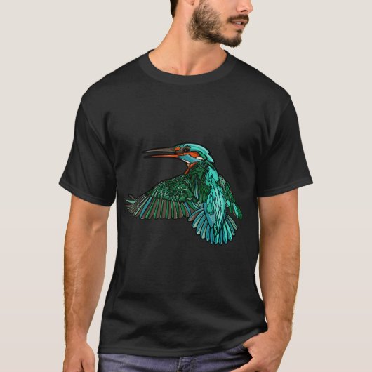 T-shirt martin-pêcheur (Devant)